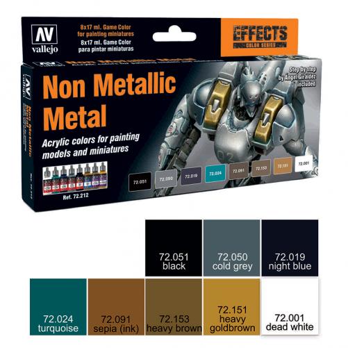 Vallejo Game Color Set - Non Metallic Metal