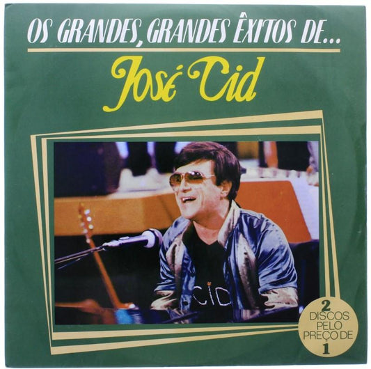Disco Vinyl Os Grandes, Grandes Êxitos de...José Cid - USADO