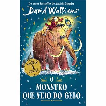 LIVRO O Monstro que Veio do Gelo de David Walliams - USADO