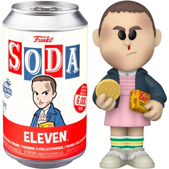 FUNKO SODA TELEVISION STRANGER THINGS "ELEVEN" - USADO