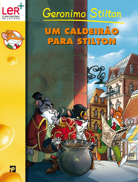 LIVRO - GERONIMO STILTON UM CALDEIRÃO PARA STILTON #54 - USADO