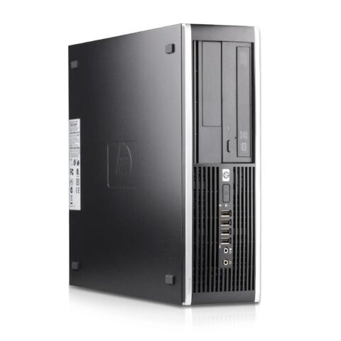 PC DESKTOP HP 6000 SFF INTEL CORE 2 DUO E8400 4GB 256GB SSD DVD-RW WIN 10 PRO Recondicionado Grade A