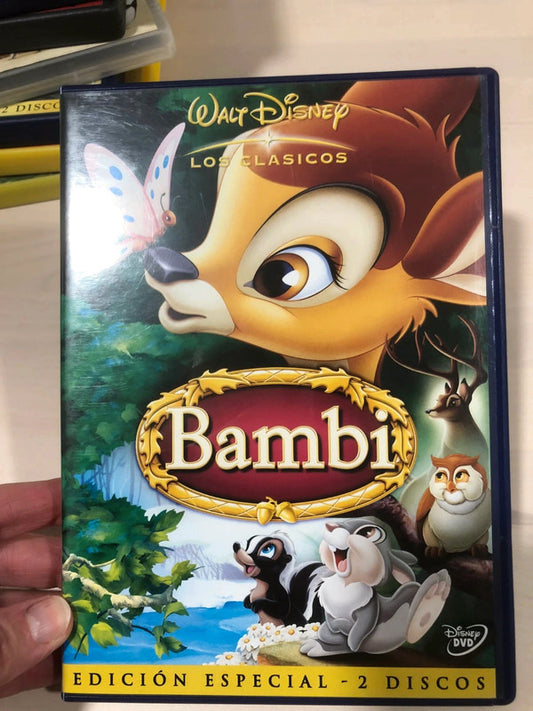 DVD - Bambi ( Edição Especial 2 Discos ) - Usado