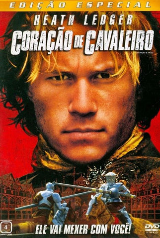 DVD CORAÇÃO DE CAVALEIRO (Edição Especial) - Usado
