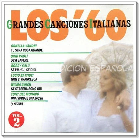 CD - GRANDES CANCIONES ITALIANA LOS '60 - USADO