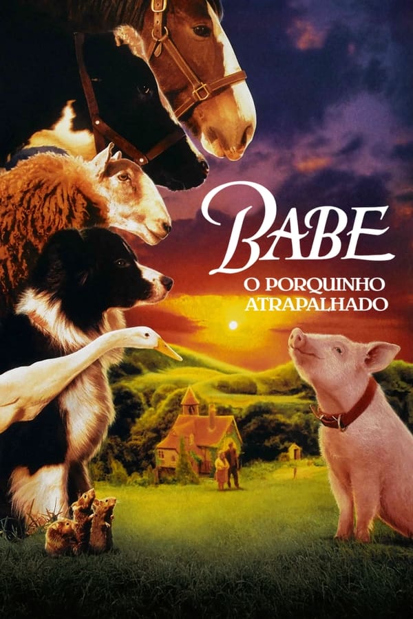 DVD Um Porquinho Chamado Babe (1995) - USADO