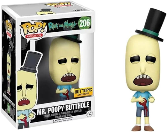 POP! Funko Animation Rick and Morty Mr. Poopy Butthole #206