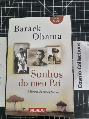 LIVRO - Sonhos Do Meu Pai de Barack Obama (PARTE 1) - USADO