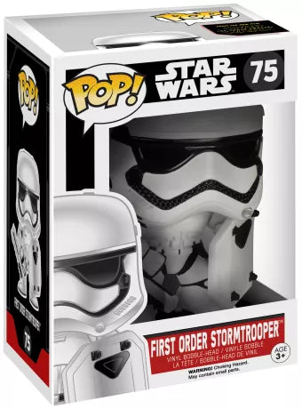 Funko Pop Star Wars: First Order Stormtrooper (Riot Gear) Exclusive #75