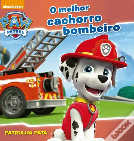 LIVRO - Patrulha Pata - O melhor cachorro bombeiro de Nickelodeon - USADO