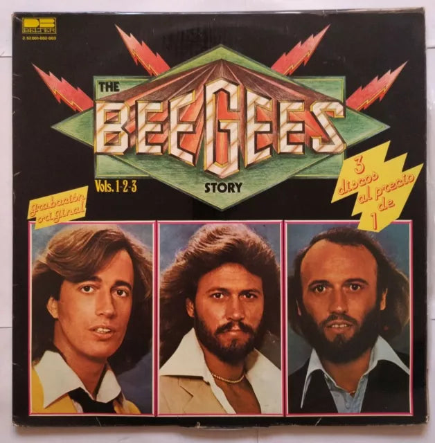 DISCO VINYL - THE BEE GEES STORY VOLS.1-2-3 USADO