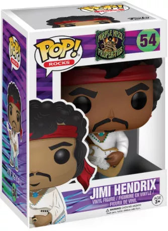 Funko Pop Rocks - Jimi Hendrix - #54