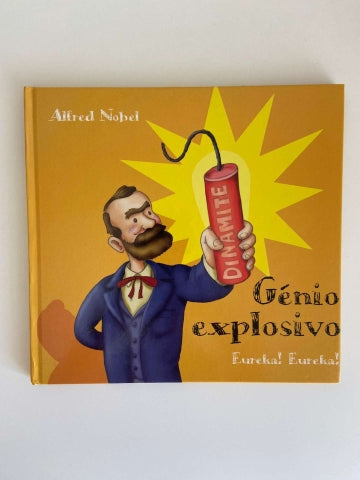 LIVRO - Alfred Nobel : Génio Explosivo de Paula Cardoso Almeida - USADO