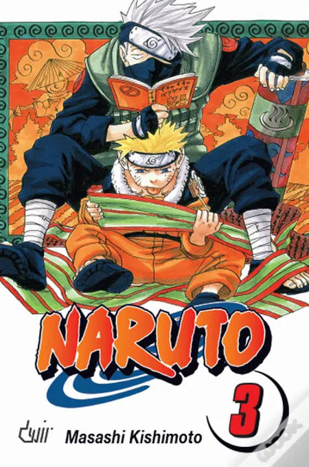 LIVRO - Naruto N.º 3 Tudo por um Sonho de Masashi Kishimoto - USADO