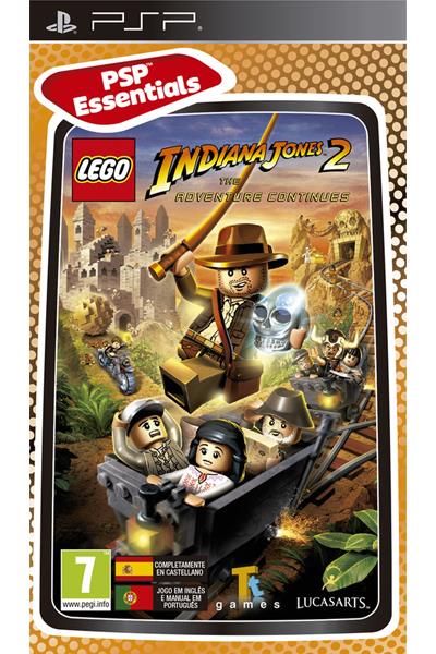 PSP Lego Indiana Jones 2 The Adventure Continues ESSENTIALS - USADO
