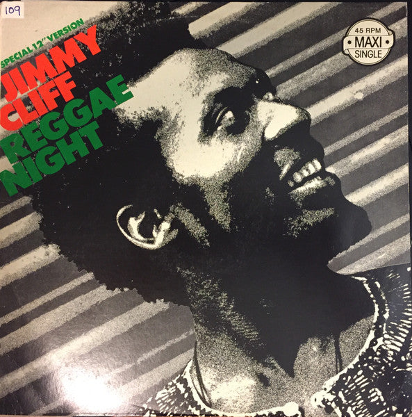 DISCO VINYL - JIMMY CLIFF REGGAE NIGHT - USADO