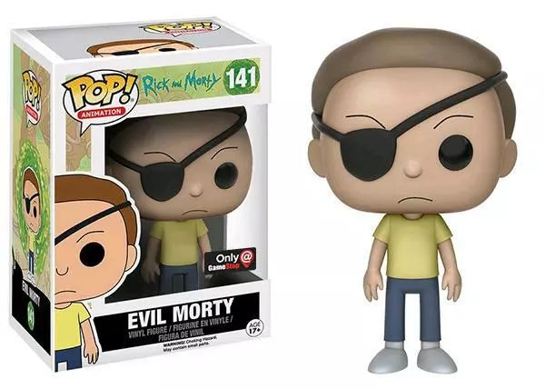 Funko Pop! Animation Rick & Morty Evil Morty Gamestop Exclusive Figure #141