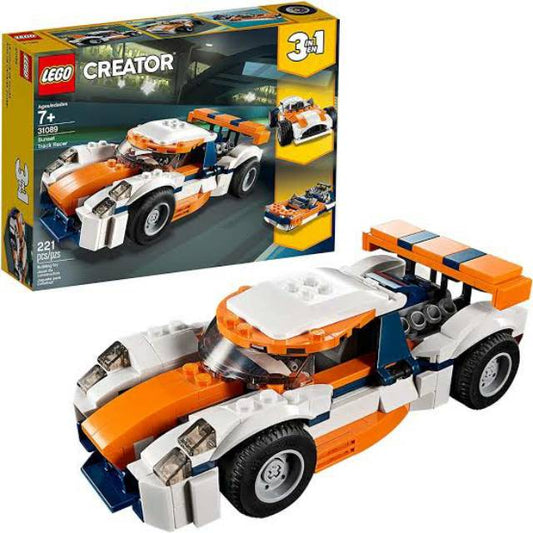 LEGO Sunset Track Racer 31089 (2018) 3 in 1 (No box, With instructions) - USADO