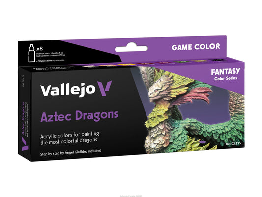 VallejoGame Color Set - Aztec Dragons