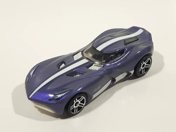 2017 VELOCITA BDD03 PURPLE Hot Wheels (loose) - USADO