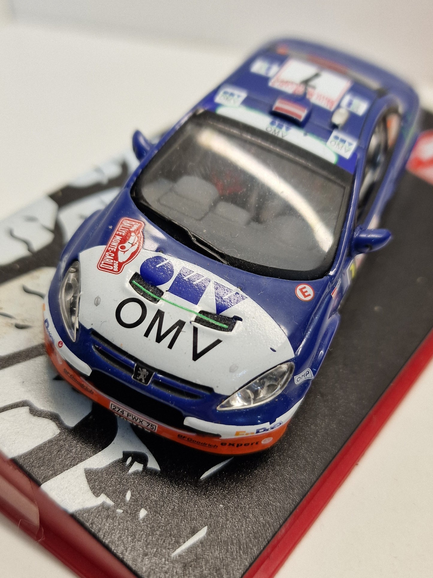 Diecast Peugeot 307 Wrc Rallye Monte Carlo 1/43 - USADO