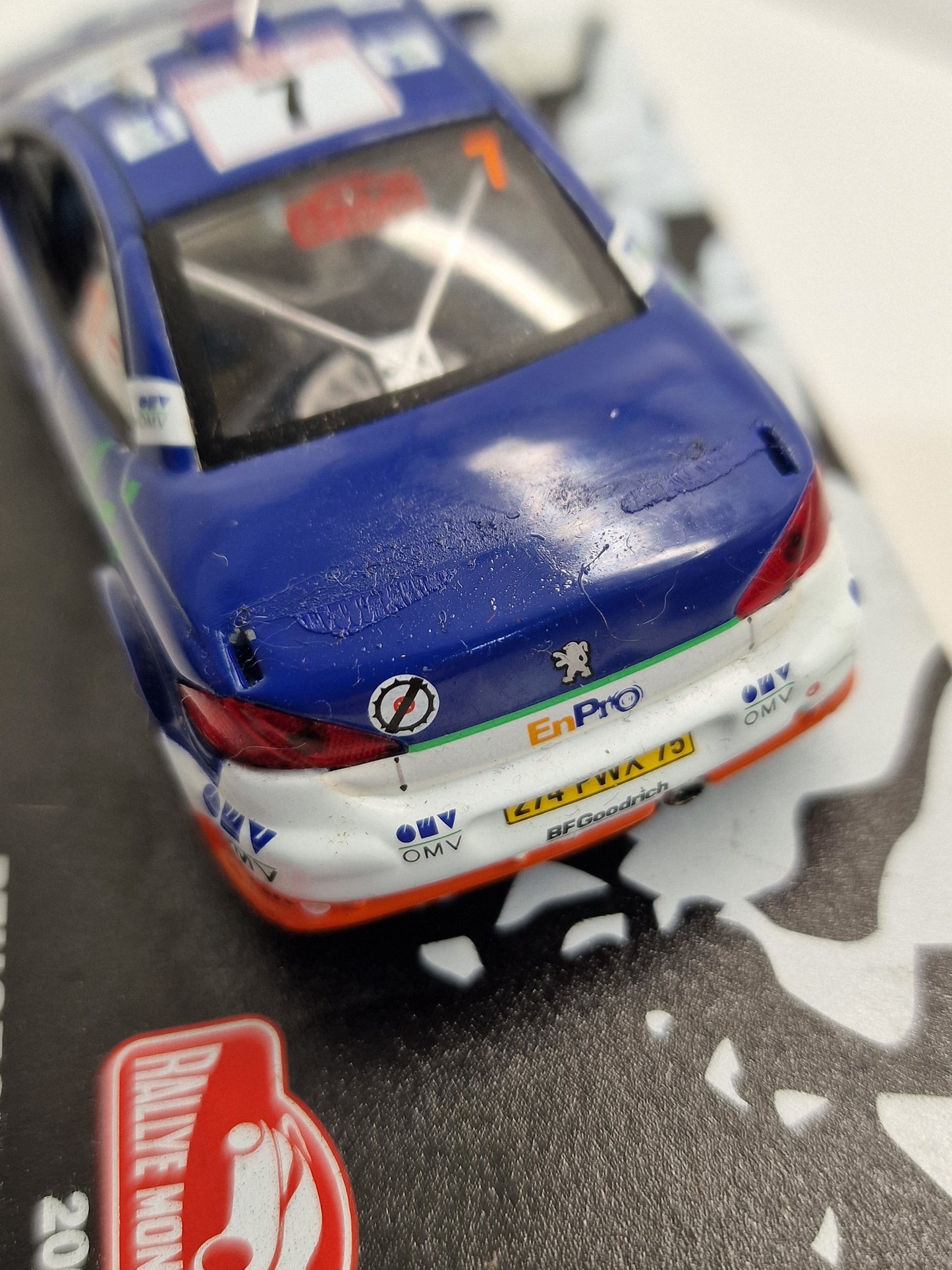 Diecast Peugeot 307 Wrc Rallye Monte Carlo 1/43 - USADO