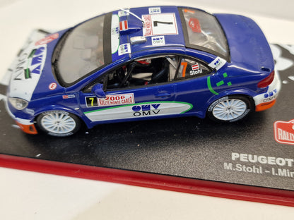 Diecast Peugeot 307 Wrc Rallye Monte Carlo 1/43 - USADO