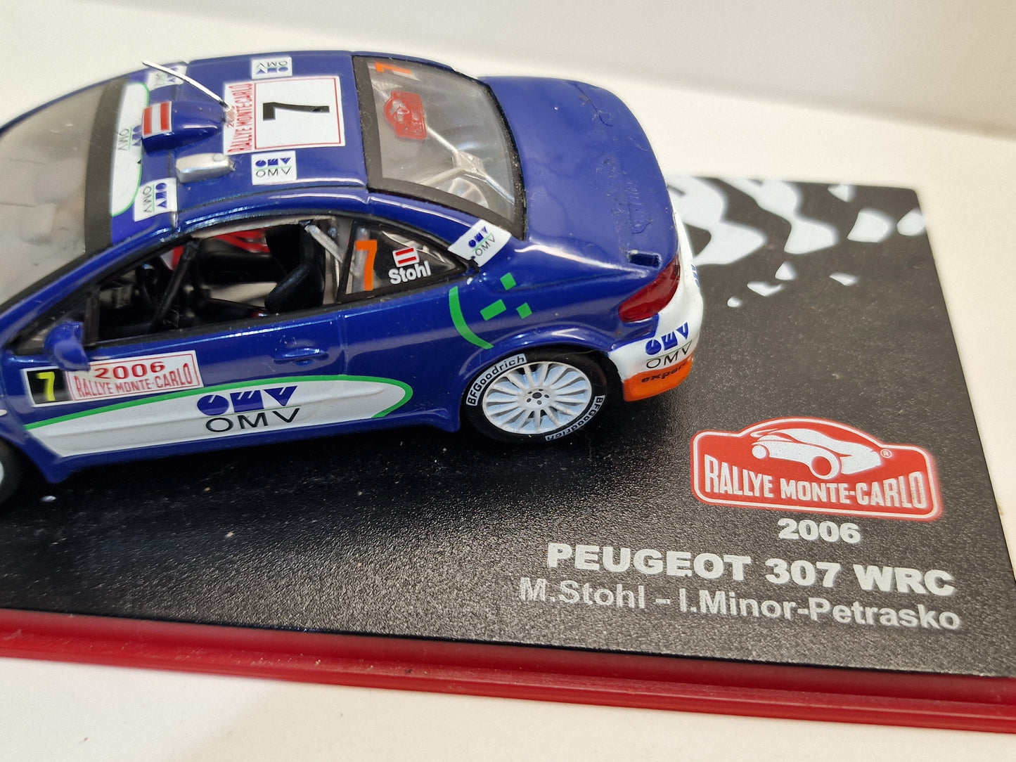 Diecast Peugeot 307 Wrc Rallye Monte Carlo 1/43 - USADO