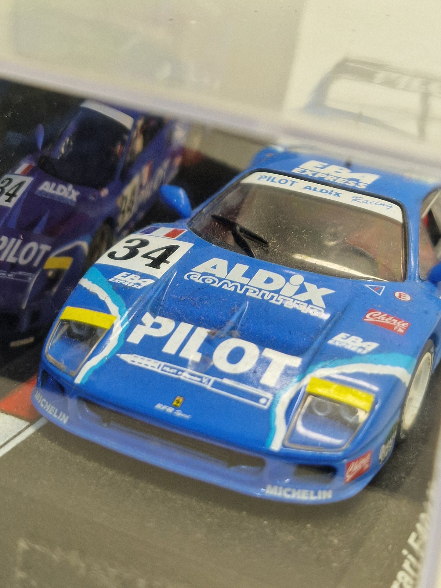 Diecast 1/43 - IXO - FERRARI F40 LM, 24h LE MANS 1995