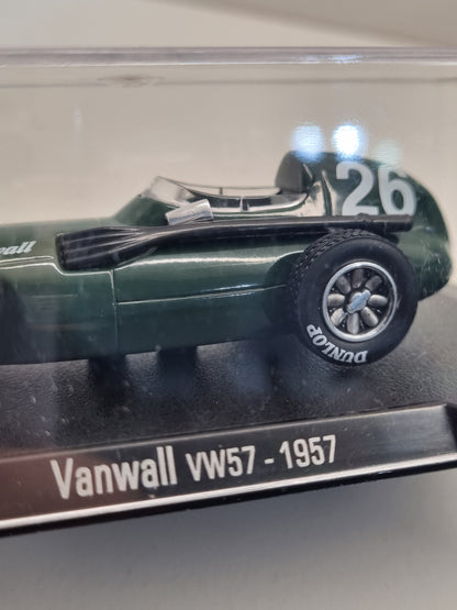 Diecast Formula 1 Legends Vanwall VW57 Stirling Moss 1/41 1957