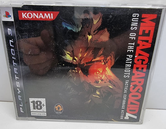 PS3 Metal Gear Solid 4 (Promo Full Game) Pal