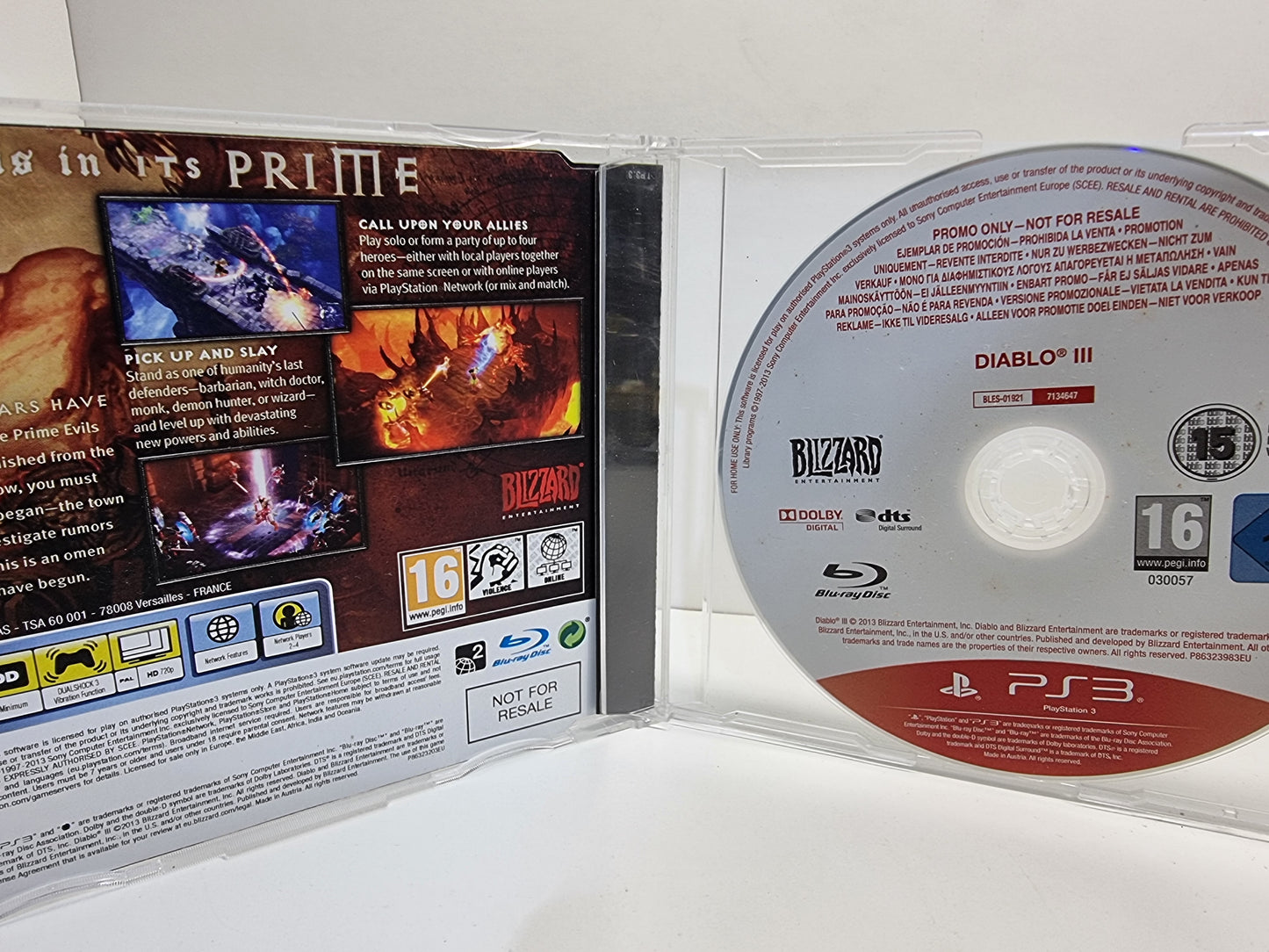 PS3 Diablo 3 (Promo Full Game) Pal