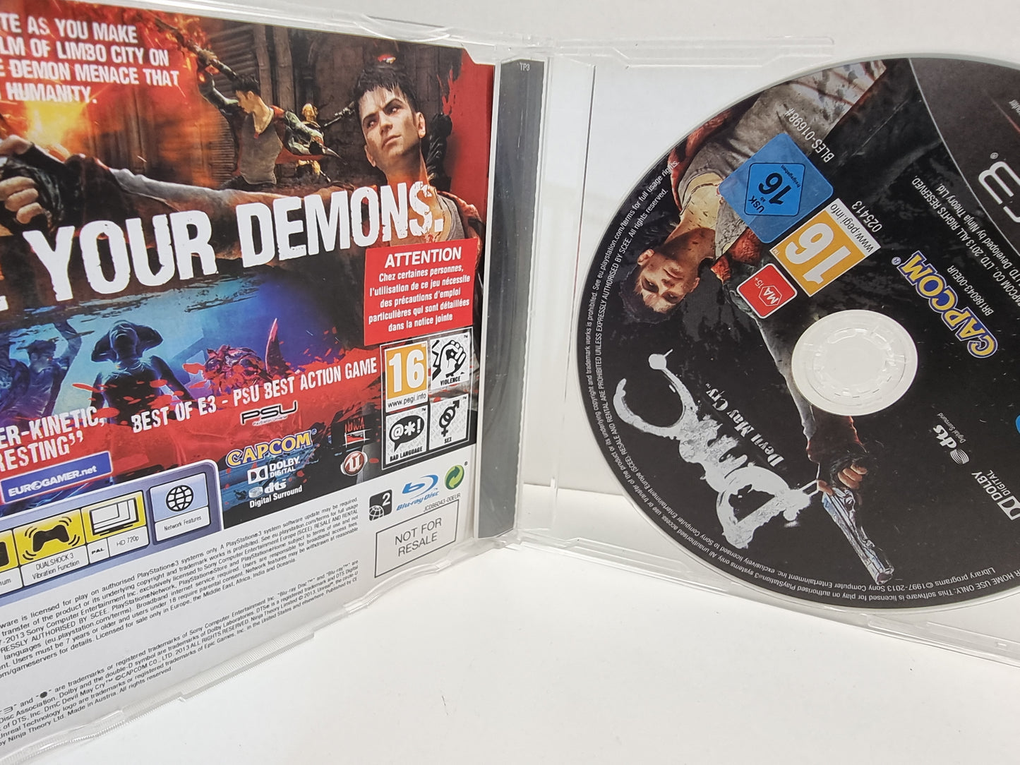 PS3 dmc Devil May Cry (Promo Full Game) Pal