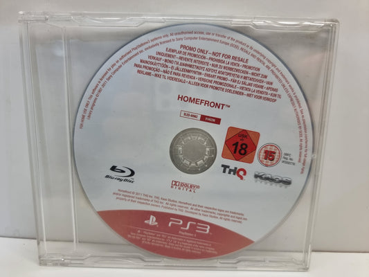 PS3 Homefront (Promo Disc Full Game)