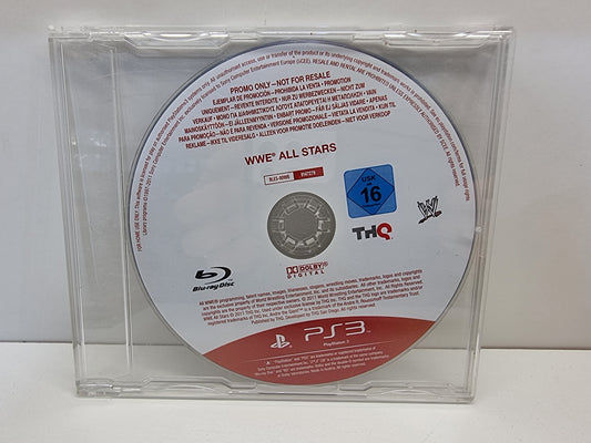 PS3  wwe all star  (Promo Disc Full Game)