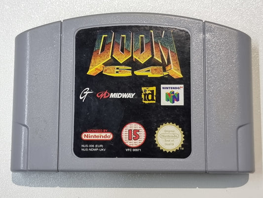 N64 Doom 64 (CARDRIDGE) - USADO