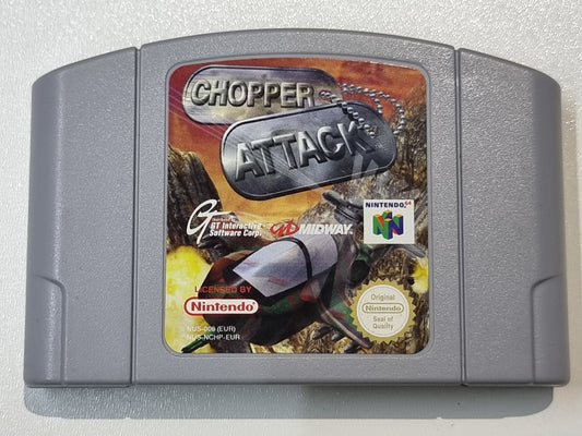 N64 Chopper Attack (CARDRIDGE) - USADO