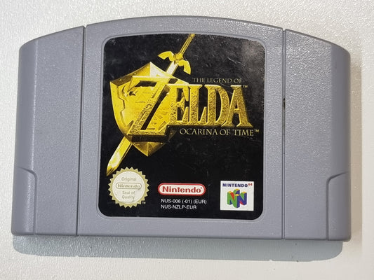 N64 The Legend of Zelda Time the Ocarina of Time (CARDRIDGE) - USADO