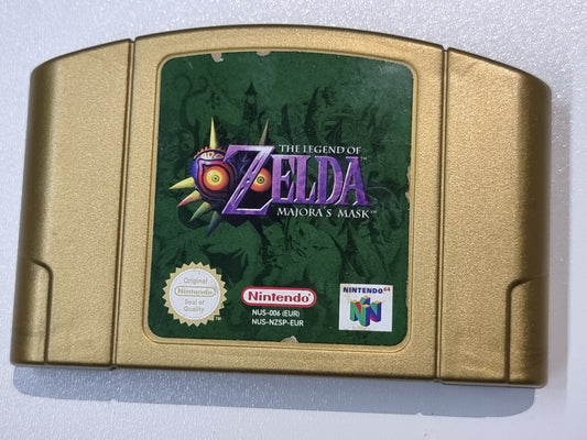 N64 The Legend of Zelda Majoras Mask (Gold) (CARDRIDGE) - USADO