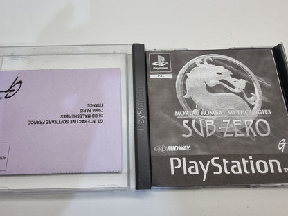 PS1 Mortal kombat Mithologies Sub-Zero - USADO