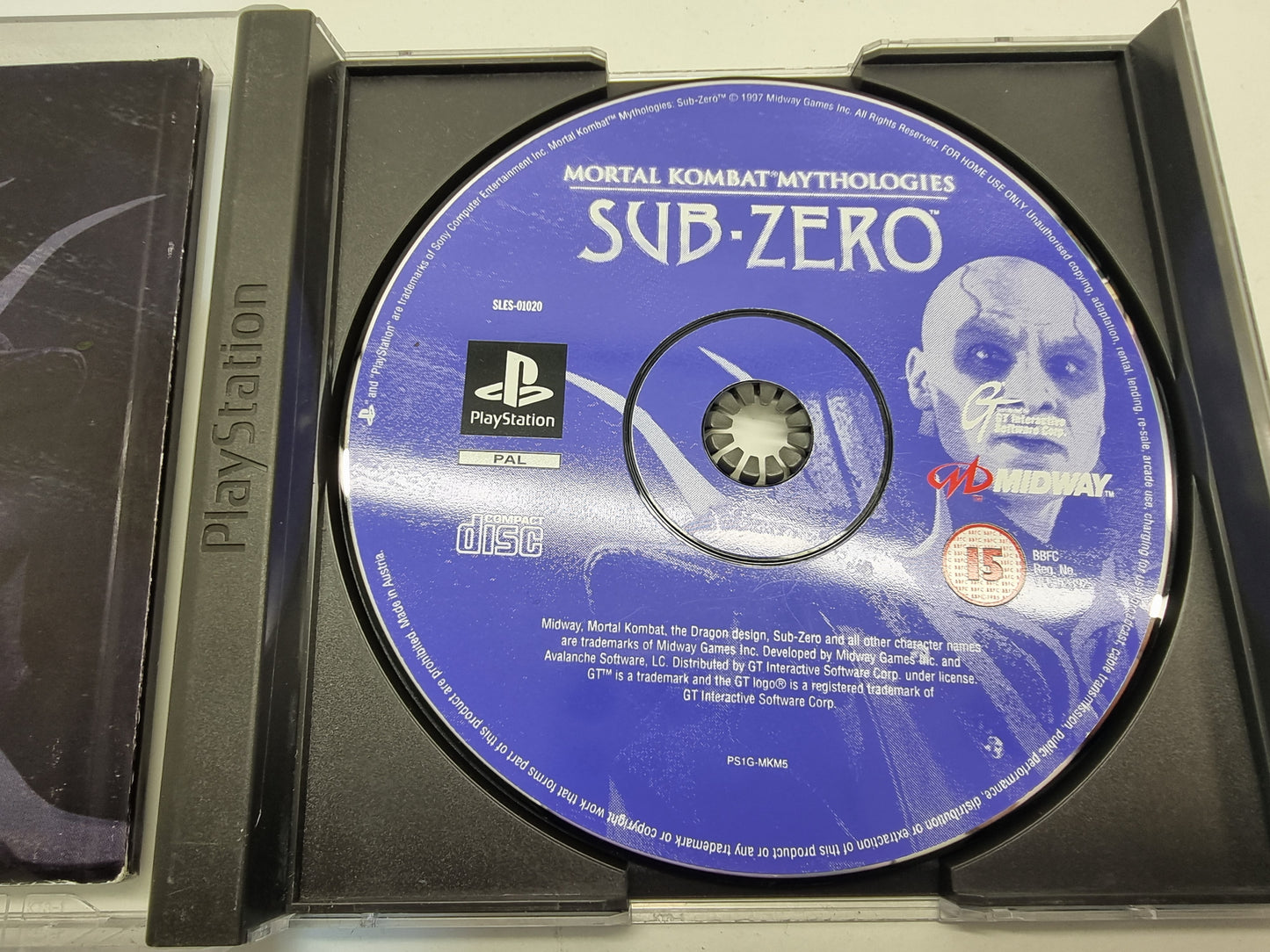 PS1 Mortal kombat Mithologies Sub-Zero - USADO