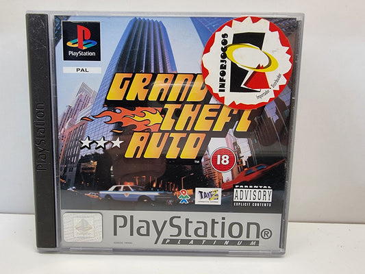 PS1 GTA Grand Theft Auto (Platinum) - USADO
