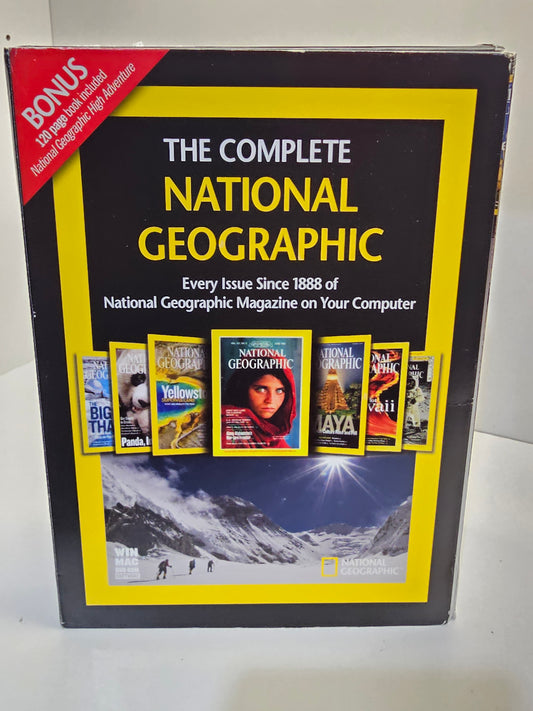 DVD The Complete National Geographic Every Issue 1888-2008 WIN MAC DVD-ROM