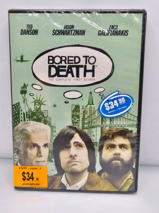 DVD Bored to Death the Complete first Season - NOVO