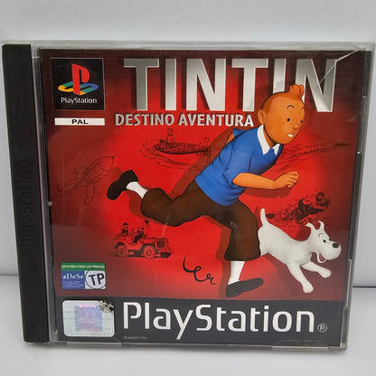 PS1 TinTin Destino aventura