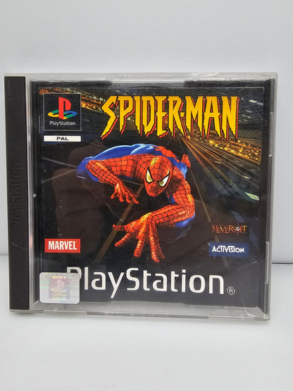 PS1 Spider-Man (No Cover/With Manuals)