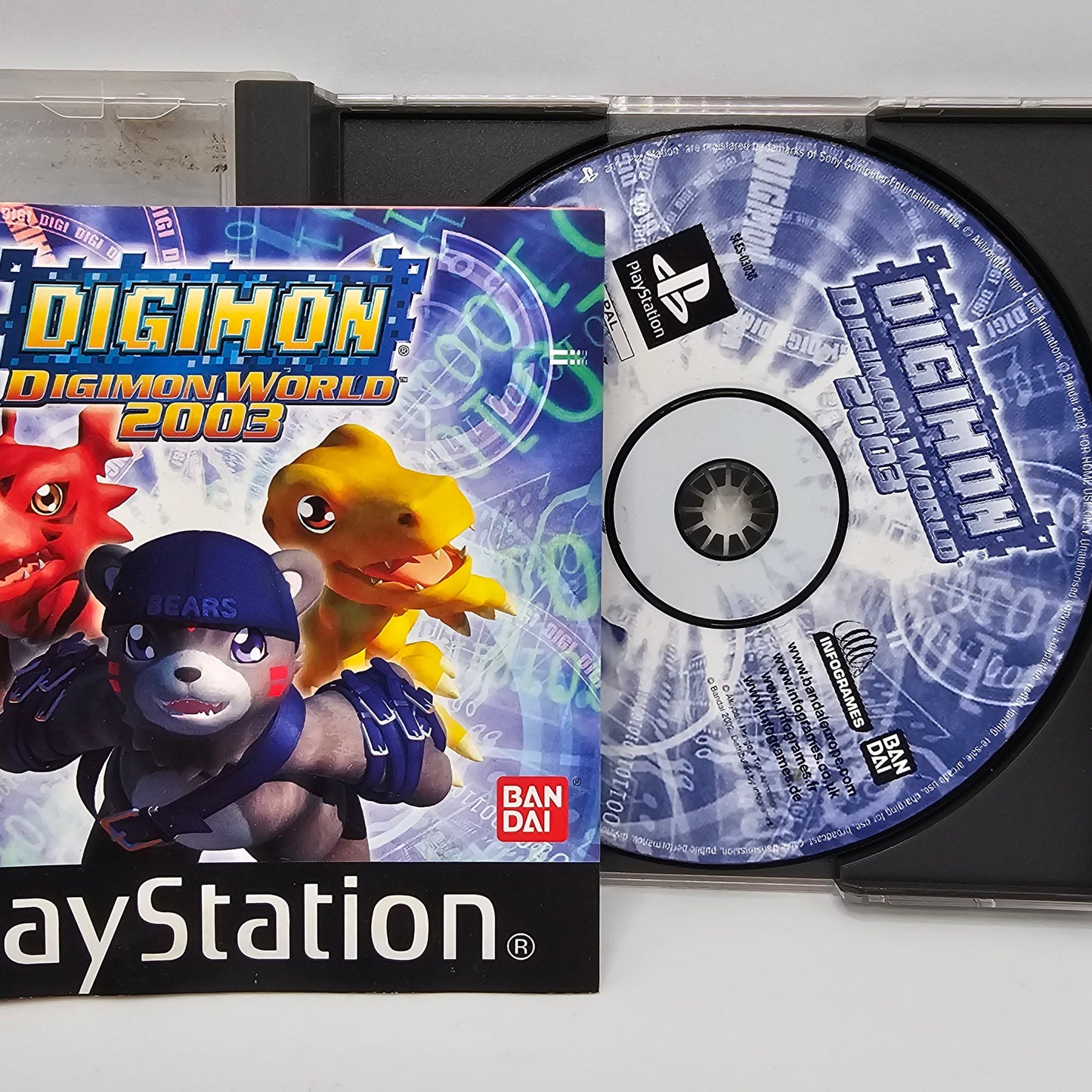 PS1 Digimon World (No Cover / With Manuals)