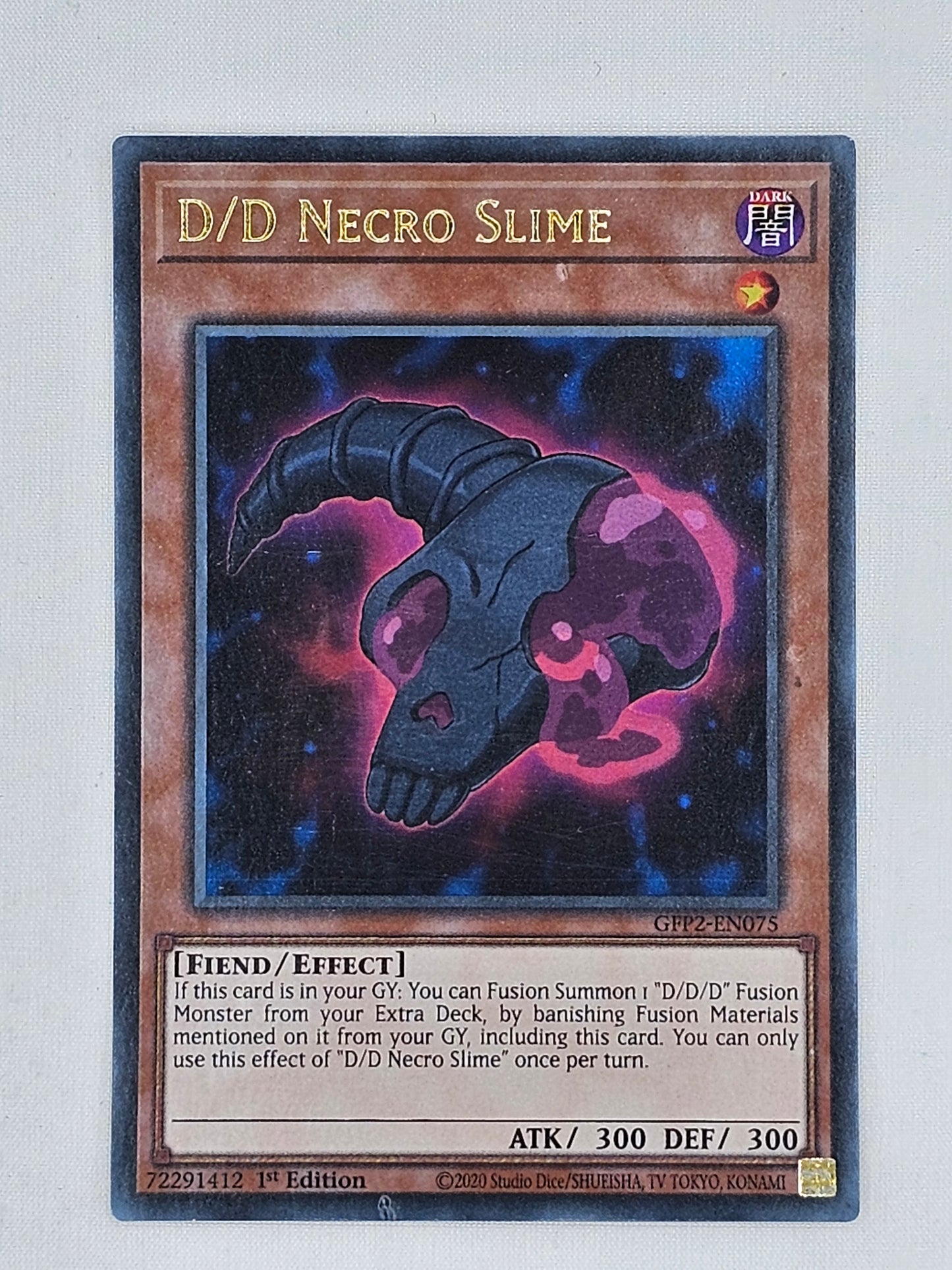 TCG Yu-gi-oh D/D Necro Slime GFP2-EN075 Ultra Rare 1st Edition