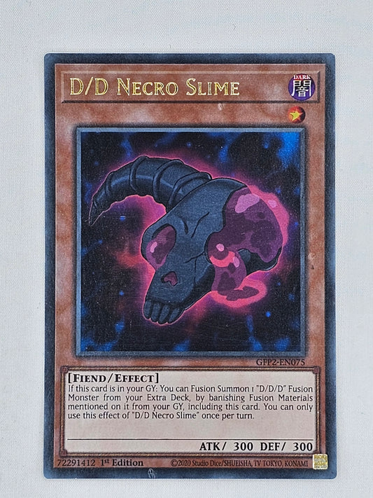 TCG Yu-gi-oh D/D Necro Slime GFP2-EN075 Ultra Rare 1st Edition