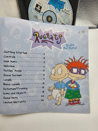 PS1 Rugrats Search for Reptar